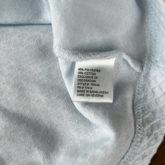 Miss Elaine Short Sleeve Knit Robe Sz M - Picture 10 of 13